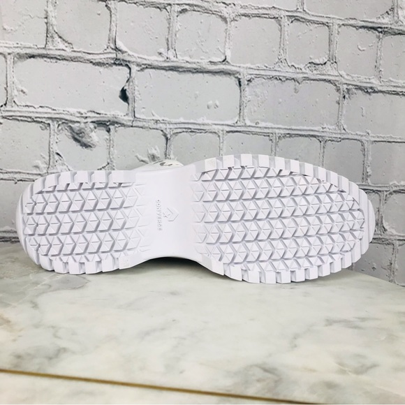 Converse Chuck Taylor All Star Adult Unisex Lugged Platforms Shoes A00871C White - Picture 10 of 11